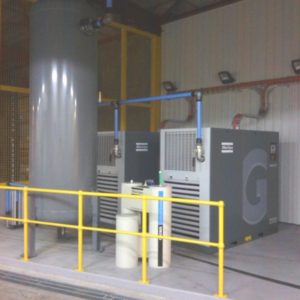 Atlas Copco Connected with AirNet Alloy Pipe